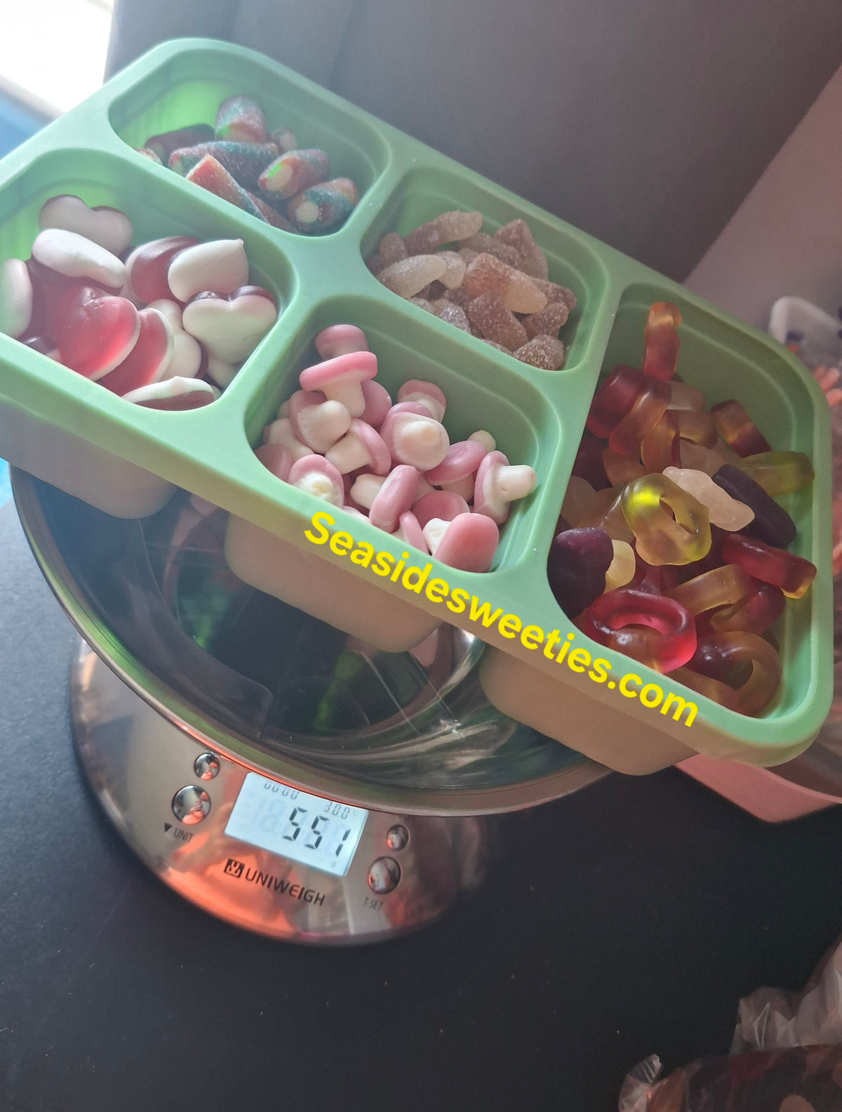 Travel pack, vacay, holiday snack box, pre loaded with traditional pick n mix