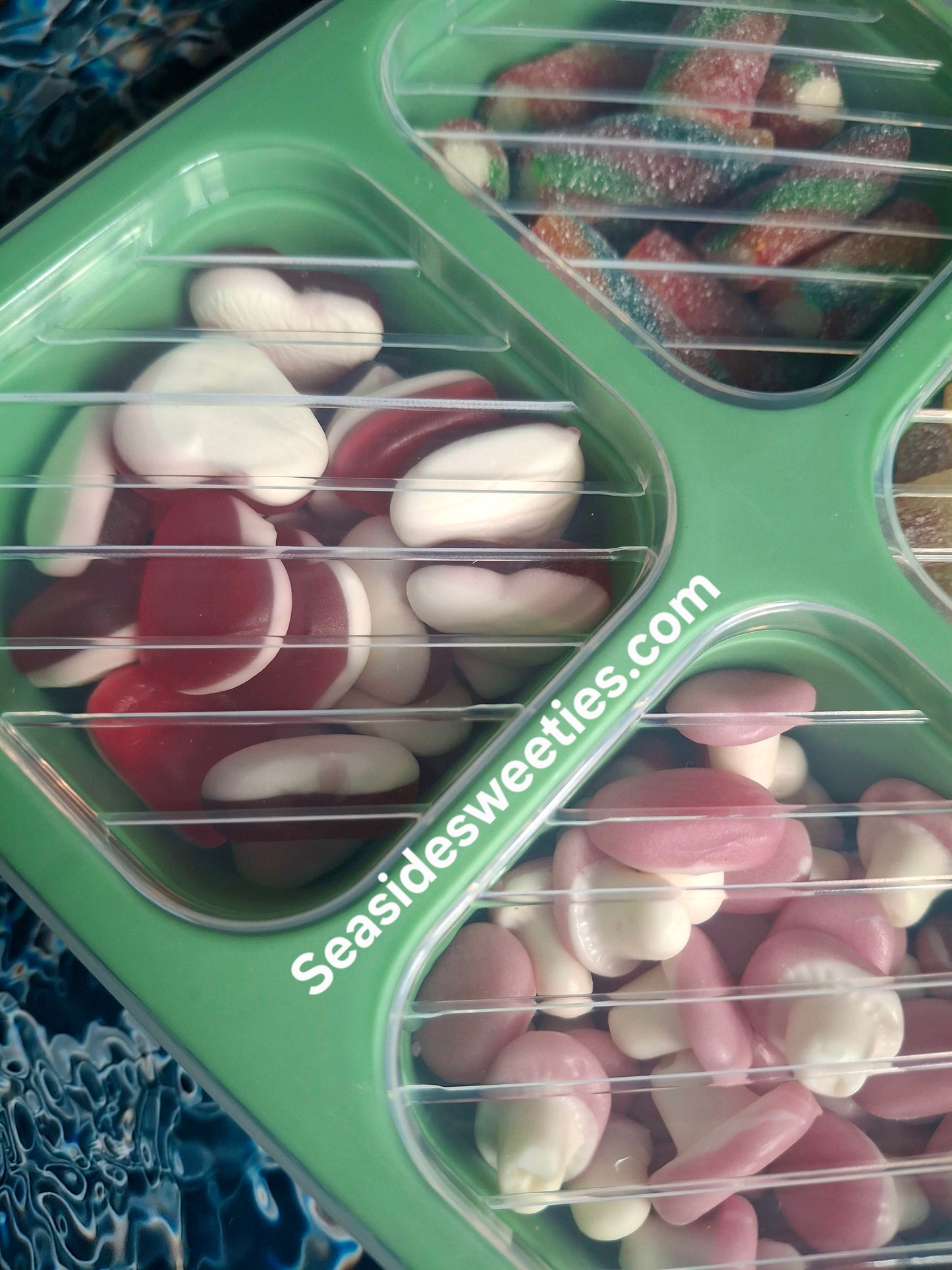 Travel pack, vacay, holiday snack box, pre loaded with traditional pick n mix