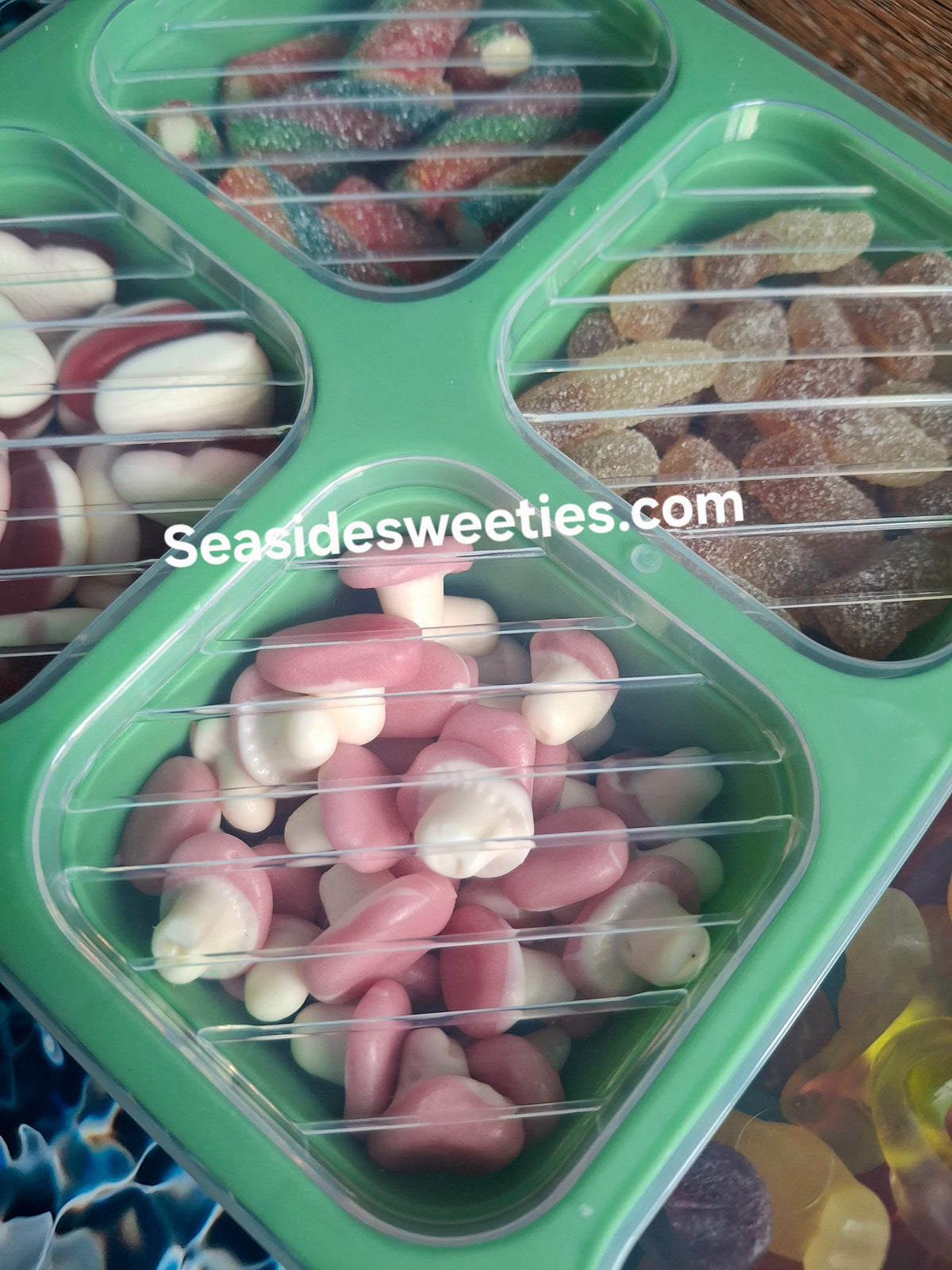 Travel pack, vacay, holiday snack box, pre loaded with traditional pick n mix